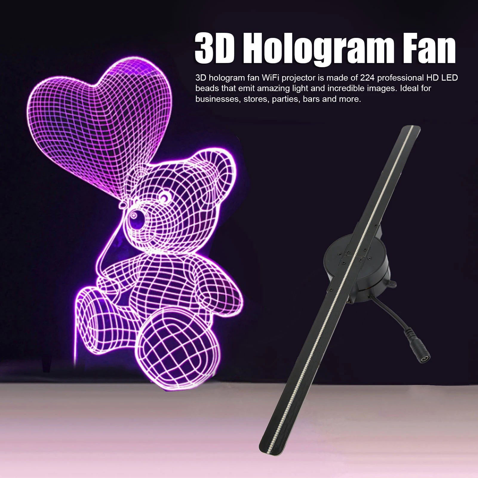 Magic Room Hologram Fan